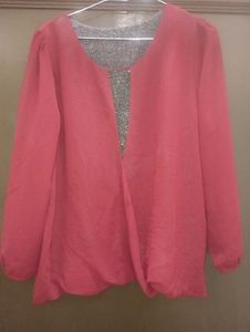 Elegant Maroon Top