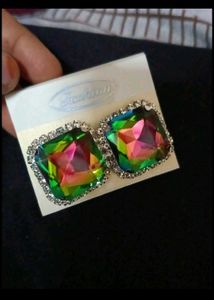 Rainbow Gemstone Earrings