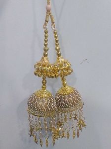 Golden Bridal hand chuda, kalira