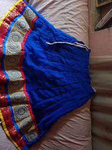 Skirt With Blue Colour