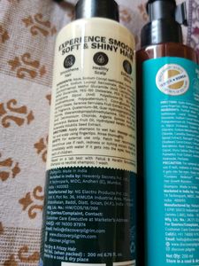Pilgrim Smoothening and hairfall control shampoo