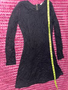 Lace Long Sleeve Dress