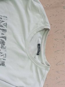 ZURO Graphic Print Sweatshirt