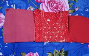 Sale !!Libas Ethinc Printed Kurta Set With Dupatta