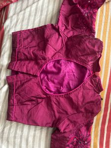 Maroon Embroidery Lehenga With Duppata