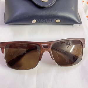 (Set Of 2) Stylish Brown Sunglasses