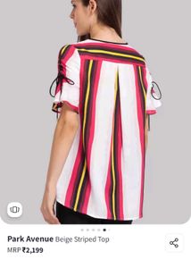 New Park Avenue Loose Fit Top