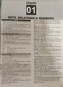 RAJAT ACADEMY - JEE MAIN CLASS 11 VOL-1 MATHS