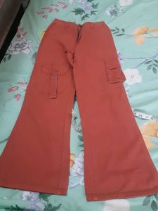 Wide Leg Cargo Pants