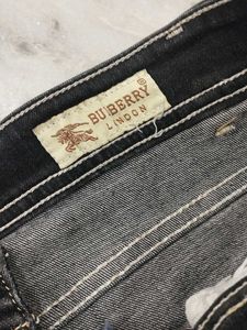 Dark Wash Denim Jeans ( Black)