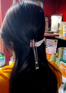 White Diamond Butterfly Clucher