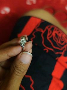 Sparkling Silver Ring