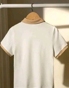 Retro Color Block Polo Shirt
