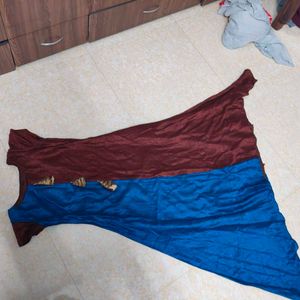 Color Block Maxi Dress