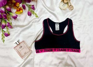 Tradie Black Sports Bra