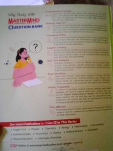 Mastermind Question Bank 2025 - Accountancy Class