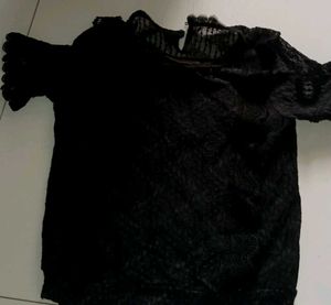 Black Lace Top