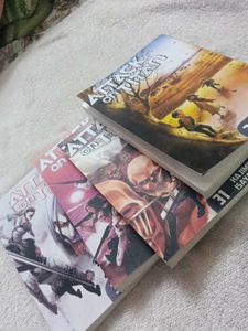 Attack on Titan Manga Set 31- 34