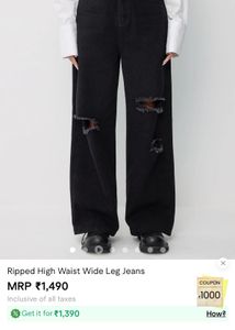 SAVANA HIGH WAIST RIBBED JEANS