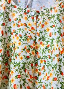 Floral Print Casual Dress