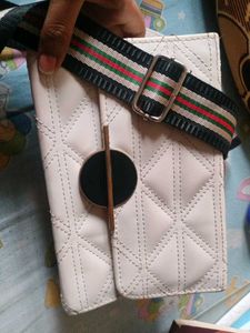 White Sling Bag
