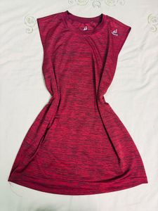 Red Workout Top