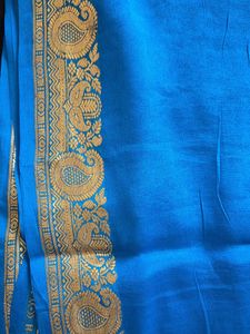 Elegant Blue Saree