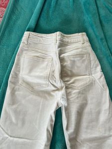 H&amp;M White Jeans
