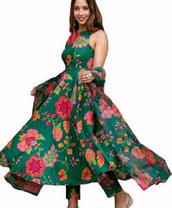 Green Kurta Set