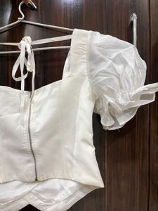 Cute Puff Sleeve Top