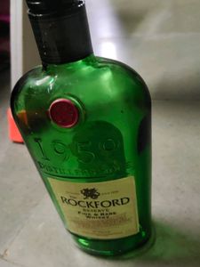 Empty  The Rockford  Whisky Bottle