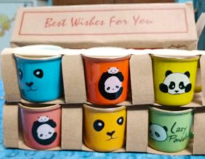 Small Size Panda Mug Set (6)