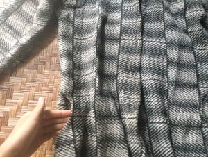 Vintage Plaid Tweed Cardigan