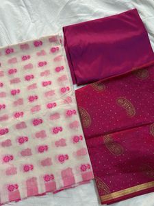 Banarasi Zari Work Suit Set