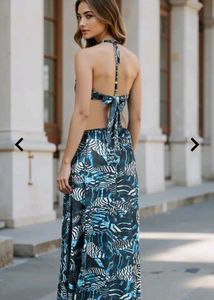 Stylish Printed Maxi Dress