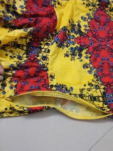 Tiered Floral Print Dress