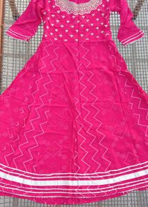 Rakhi Sale Anarkali Suit