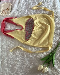 Cute Y2K Halter Top