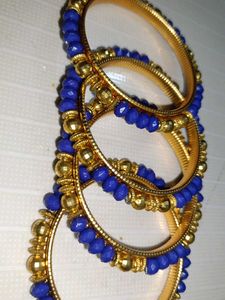 Blue &amp; Gold Bangles