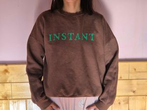 Brown 'Instant' Sweatshirt