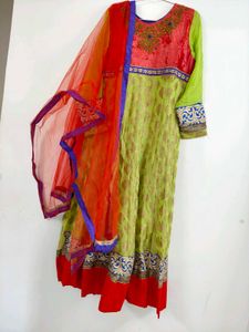 Ethnic Heavy Gown L-xl Size No Return