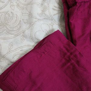 Women Kurta, trousers with dupatta