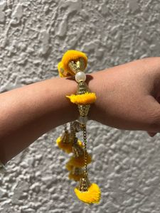 Yellow Tassel Bracelet