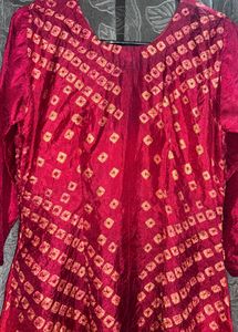 Elegant Red Kurta
