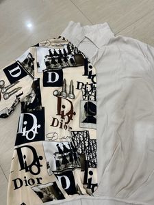 Dior Top Collar Buttonless Shirt  XXL