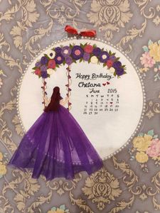 Birthday/ Sister's/ Bff Best Embroidery Hoop