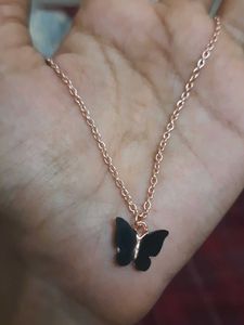 Butterfly Pendant Necklace
