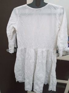 Beautiful Lucknowi Frock(Top)With Jeans