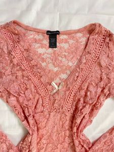 V-neck Lace Top