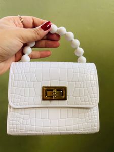 Chic White Mini Bag